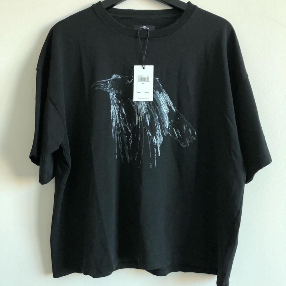 7 For All Mankind Animal / Eagle Graphic Tee